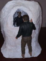 Frankenstein's Monster Frozen in Ice (Horror) Custom Diorama / Playset
