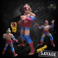 spiderman (savage) (Marvel) Custom Action Figure