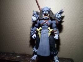 Bizzaro World Berserker Panthro (rabid mad) thanks Kitbashvoodooskull he came up with the Bizzaro World theme (Thundercats) Custom Action Figure