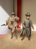 Marty McFly & Doc Brown Western Back to the Future 3 (Back to the Future) Custom Action Figure