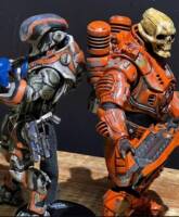 Cosmic Legions TUCSS repaint & Heavy Skull Gunner (Alien Legion) Custom Action Figure