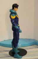 Dick Grayson / Nightwing ("Discowing") (DC Multiverse) Custom Action Figure [Side View]