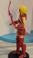 Cissie King-Jones / Arrowette (Young Justice) (Power Rangers) Custom Action Figure [side view]