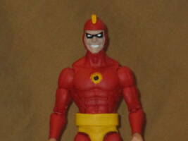 Crimson Avenger (DC Multiverse) Custom Action Figure