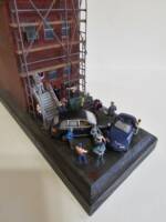 Zombie Sieged Building (The Walking Dead) Custom Diorama / Playset