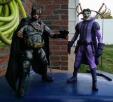 Caped Escapism Crusades saga:Bettencourt Jester McGlee :in Joker's Wild (not canon original idea) (DC Universe) Custom Action Figure