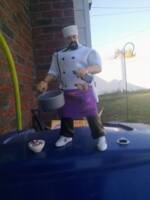 Lou Albano as Chef Boyarbano (Wrestling) Custom Action Figure