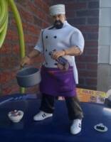Lou Albano as Chef Boyarbano (Wrestling) Custom Action Figure