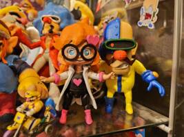 Penny Crygor (WarioWare) (Nintendo) Custom Action Figure [With her granddad]
