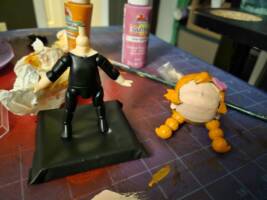 Penny Crygor (WarioWare) (Nintendo) Custom Action Figure [Behind the scenes]