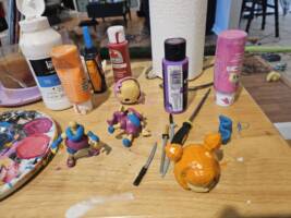 Kat & Ana (WarioWare) (Nintendo) Custom Action Figure [Behind the scenes]