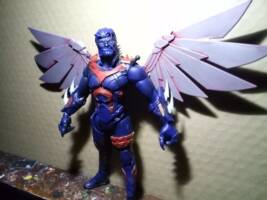 Dark Beast Archangel one fourth of Apocalypse's Horsemen (original idea) (Marvel Universe) Custom Action Figure