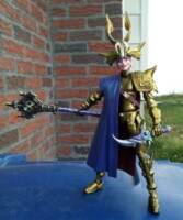 Au Armored El Dorado Evil-Lyn (not canon original idea) (Masters of the Universe) Custom Action Figure