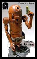 World War Robot: BERTIE 6" Desert Rat Version (Pulp Characters) Custom Action Figure