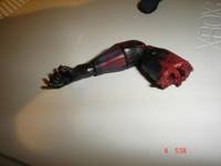 Semi-Zombie Spiderman (Black Costume) (Marvel) Custom Action Figure