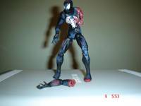 Semi-Zombie Spiderman (Black Costume) (Marvel) Custom Action Figure