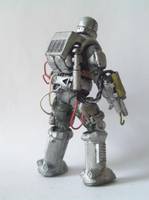 25th anniverary GI Joe: Iron Man Mark 1 with swappable Tony Stark Head (G.I. Joe) Custom Action Figure