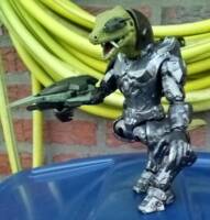Imperiled Era pre reset:Late Triassic Tyrannical Rex's personal guard (Original) Custom Action Figure