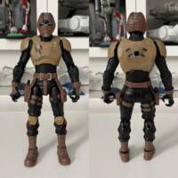 Swoop Trooper with Swoop Bike (Star Wars) Custom Action Figure