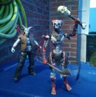 Shunka & Warakin (In Piousness and Piracy an original idea) (Original) Custom Action Figure