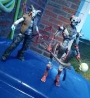 Shunka & Warakin (In Piousness and Piracy an original idea) (Original) Custom Action Figure