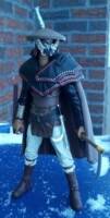 De-powered Raiden temporarily mortal (Mortal Kombat) Custom Action Figure
