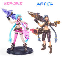 Jinx from ARCANE/League of Legends (League of Legends) Custom Action Figure