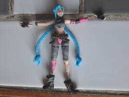 Jinx from ARCANE/League of Legends (League of Legends) Custom Action Figure