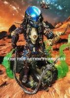 Serpent Hunter Predator (Dark Fire Clan) (Predator) Custom Action Figure