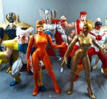 MLF Locus and Tempo (X-Men) Custom Action Figure