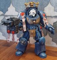 Mcfarlane warhammer ultramarine terminator (Warhammer) Custom Action Figure