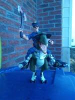 Wexter & Axe Cop (not an accurate depiction) (Axe Cop) Custom Action Figure
