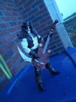 Lemmy "The Kilmistered Lobo" (an Amalgamation of Lobo and Lemmy from Motorhead) (Amalgam) Custom Action Figure