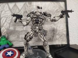 Agent Anti-Venom/Flash Thompson (Marvel Legends) Custom Action Figure [Messy but cool. That's the goal.]