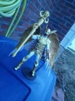 Thanigarian Warrior (completing his spiritual purification ritual) (DC Universe) Custom Action Figure