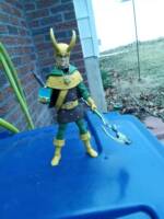 Teen Loki (not canon) (Marvel Universe) Custom Action Figure