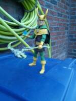 Teen Loki (not canon) (Marvel Universe) Custom Action Figure