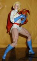 Power Girl & Streaky The Super Cat (DC Multiverse) Custom Action Figure