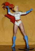Power Girl & Streaky The Super Cat (DC Multiverse) Custom Action Figure