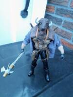 Anthros:Gus Hellertown's Lawman: animal type Bison (Anthros) Custom Action Figure