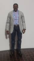 "I'll Believe Anything You Say!" WINSTON ZEDDEMORE (Ghostbusters) Custom Action Figure