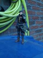Carrie Kelley as Robin in Woeful Throes :Life Goes On  (leader of the Batman Army) (DC Universe) Custom Action Figure