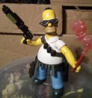 Homer Simpson rediscovers his love for guns (Simpsons) Custom Action Figure
