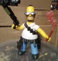Homer Simpson rediscovers his love for guns (Simpsons) Custom Action Figure