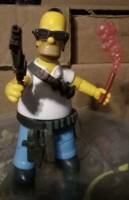 Homer Simpson rediscovers his love for guns (Simpsons) Custom Action Figure