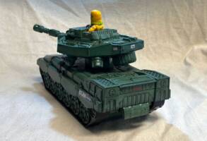 Turkey Neck Tank (G.I. Joe) Custom Vehicle [rear]