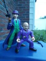 Dick Tracey Mobsters: Underboss Venti De Lorenzo & Soldier Michael "Mousey"Formaggio (not canon original characters) (Dick Tracy) Custom Action Figure