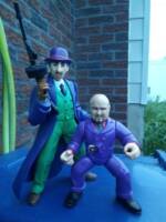 Dick Tracey Mobsters: Underboss Venti De Lorenzo & Soldier Michael "Mousey"Formaggio (not canon original characters) (Dick Tracy) Custom Action Figure