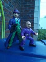 Dick Tracey Mobsters: Underboss Venti De Lorenzo & Soldier Michael "Mousey"Formaggio (not canon original characters) (Dick Tracy) Custom Action Figure