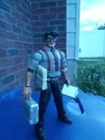Clark Kent in my baby takes the morning train (Making a Living) 9 to 5 in it on the grind (DC Universe) Custom Action Figure